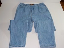 VTG Bonjour Women's Denim Blue Jeans Size 20W (34) Made in USA