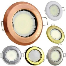 LED Einbau-Strahler 1W-9W 230V rund GU10 Decken-Leuchte 55-60mm Spot Lampe Panel