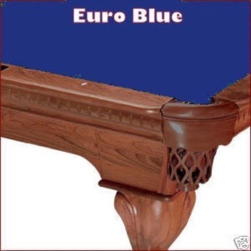 10´ Euro Blue ProLine Classic TEFLON Billiard Pool Table Cloth Felt - SHIPS FAST