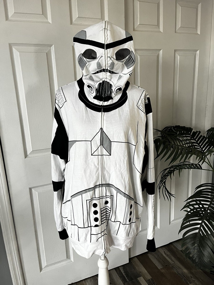 Star Wars Stormtrooper Zip-Up Costume Hoodie XXL