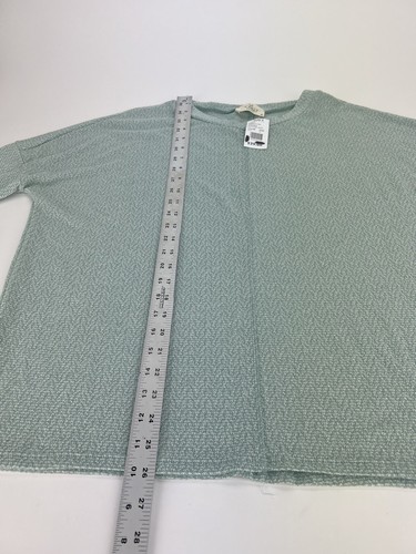 Hopely Brand Boutique Mint Short Sleeve Oversized Sweater Women’s Size M NWT - Picture 5 of 7