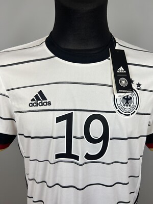 GERMANY 2020 SANE HOME SHIRT FOOTBALL SOCCER JERSEY ADIDAS EH6105