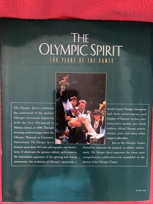 The Olympic Spirit - 100 Years of the Games - 1996 Hardcover | eBay