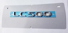 18-19 NEW LEXUS LC500 CHROME EMBLEM REAR TRUNK NAMEPLATE BADGE 2018 2019