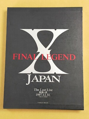 X-Japan Final Legend The Last Live Tokyo Dome 1997 | eBay