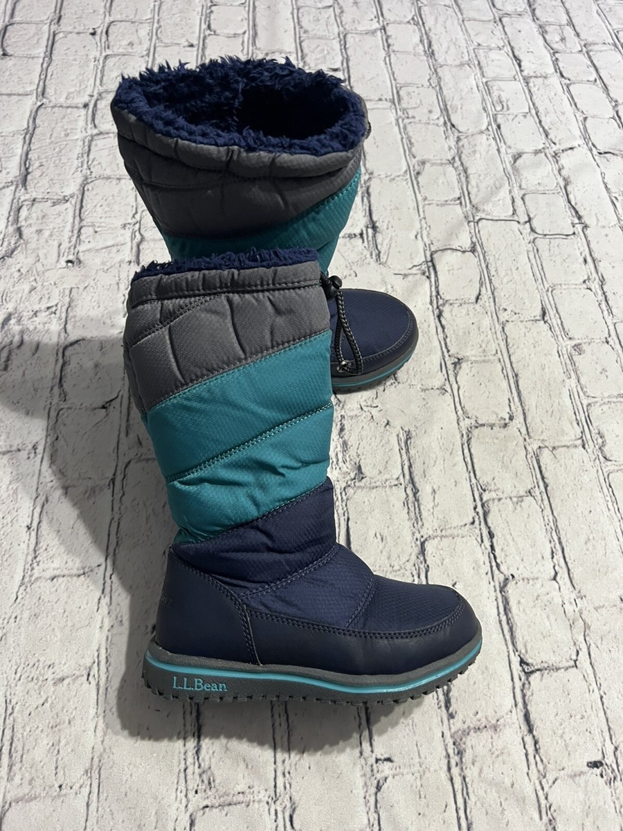L.L. Bean Men\'s Gray and Blue Insulated Snow Boots Women main image 4