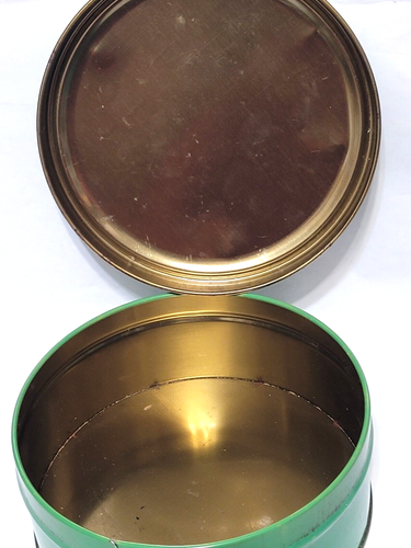 Vintage Mint Souffles 6" across Candy Tin by E.G. Whitman & Co. Philadelphia - Picture 7 of 7
