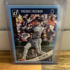 2018 Donruss Baseball Base #56 Freddie Freeman 11/49 Mothers Day Card