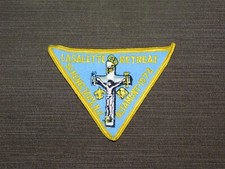 VINTAGE BSA BOY SCOUTS OF AMERICA PATCH LASALETTE RETREAT 1972 ALTAMONT SCHEN NY