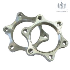 2 48MM Bike Bicycle For Flange Adapter Freewheel Threaded Hubs Disc Brake Rotor