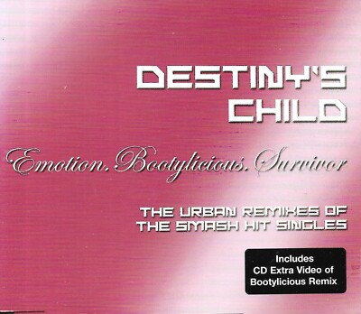 Destiny's Child-Emotion/Bootylicious/Survivor- 3-track+video CD single 2001