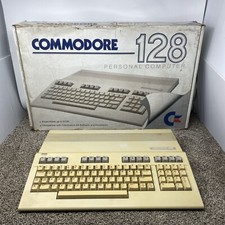 Commodore 128 Computer w/original box tested ...