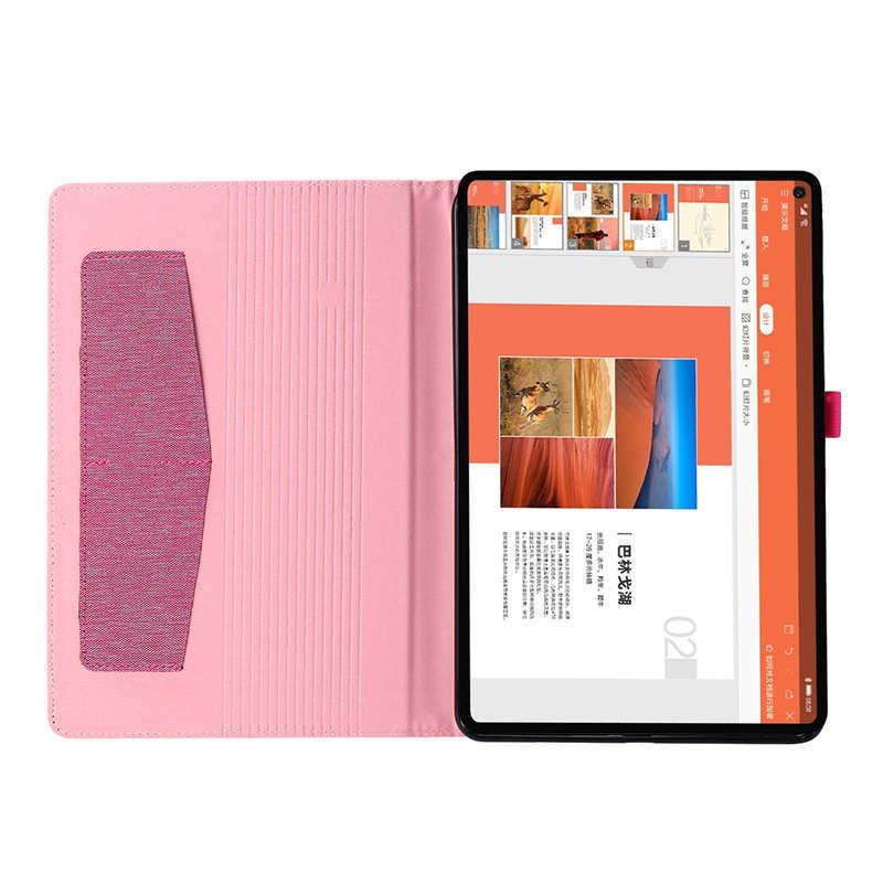 Hybrid Leather Flip Case Cover For Lenovo Tab P11 2nd Gen TB350FU