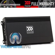 MOREL MPS-4.400 AMP 4-CHANNEL 400W RMS COMPONENT SPEAKERS CLASS AB AMPLIFIER