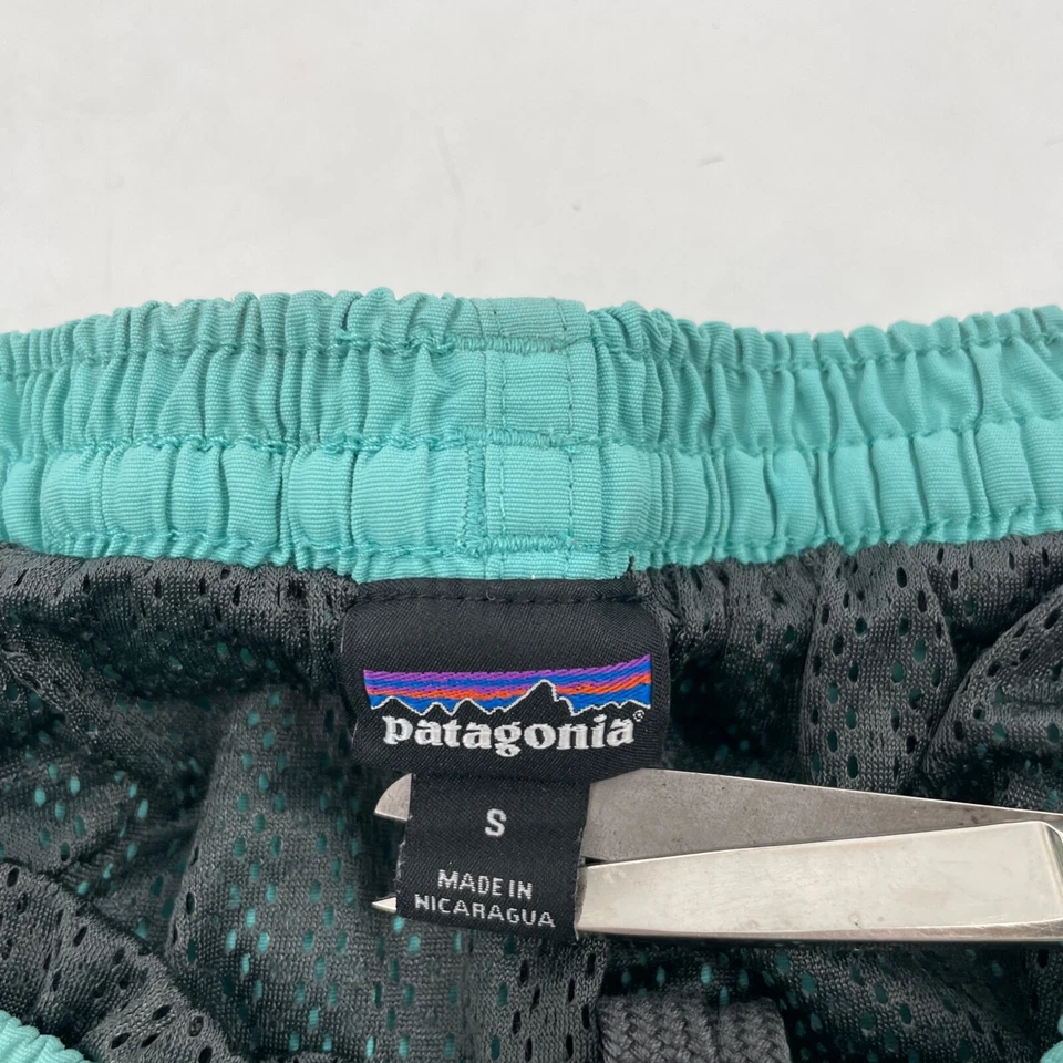 Pantalones Cortos Patagonia Para Hombre Talla S Azul Turquesa Bolsillos Forrados Senderismo 57021 Foto 3 de 4