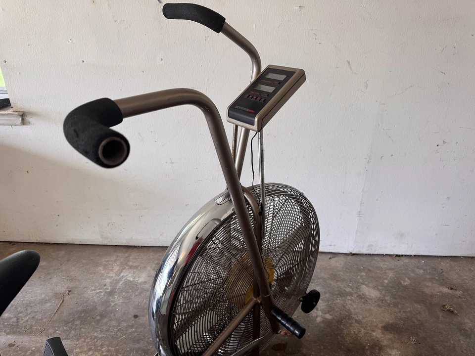 Vintage Schwinn AirDyne Dual Action Stationary Exercise Bike Grey - Dallas - Image 3 of 4