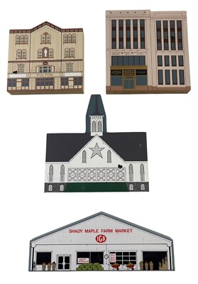 4 Cat's Meow Fulton Opera House, Steinman Bldg, Star Barn & Shady Maple Market