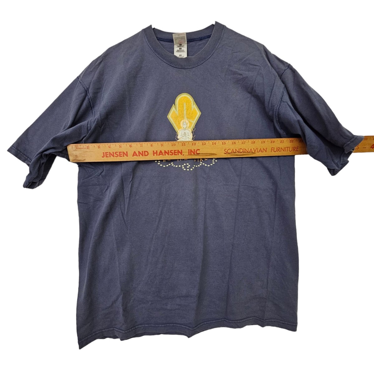 Vintage Fruit Of The Loom Lofteez Blue Shirt Size XL K2Bike Brand