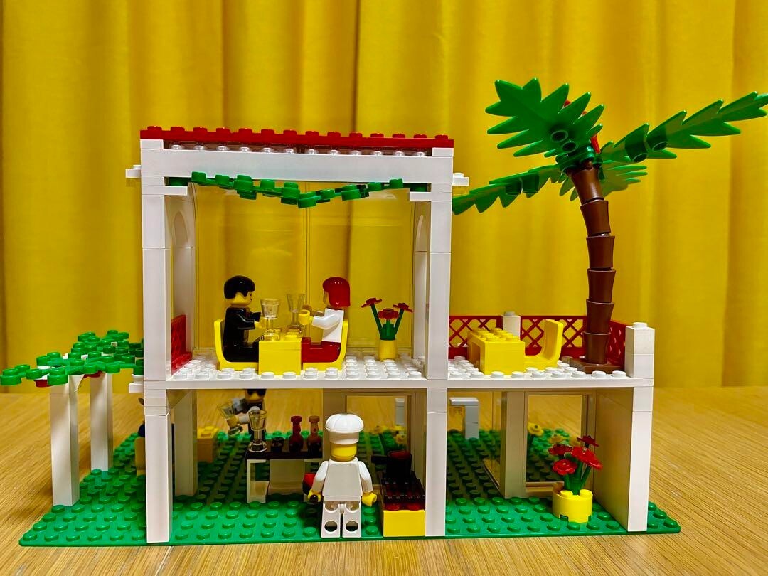 LEGO 6376 Legoland Town Breezeway Cafe no box Used from Japan | eBay