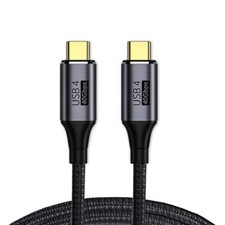 USB4 Cable 40Gbps with 100W Charging and 8K60Hz 5K60Hz USB4.0 Compatible with...