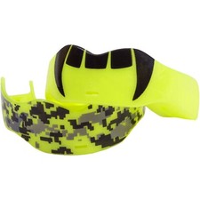 2 pack Soldier Sports Custom All Sports Mouthguard, Neon Fang & Camo Adult