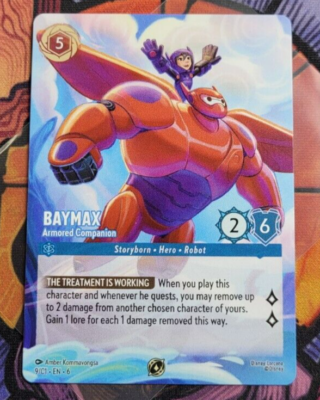 Baymax - Armored Companion Disney Lorcana Promo Card (DLPC) 9/C1 | eBay Baymax - Armored Companion Disney Lorcana Promo Card (DLPC) 9/C1 | eBay