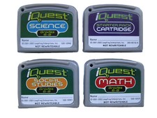 iQuest Game Cartridges Grade 6-8 Science, Math, Social Studies, Starter Lot 4 