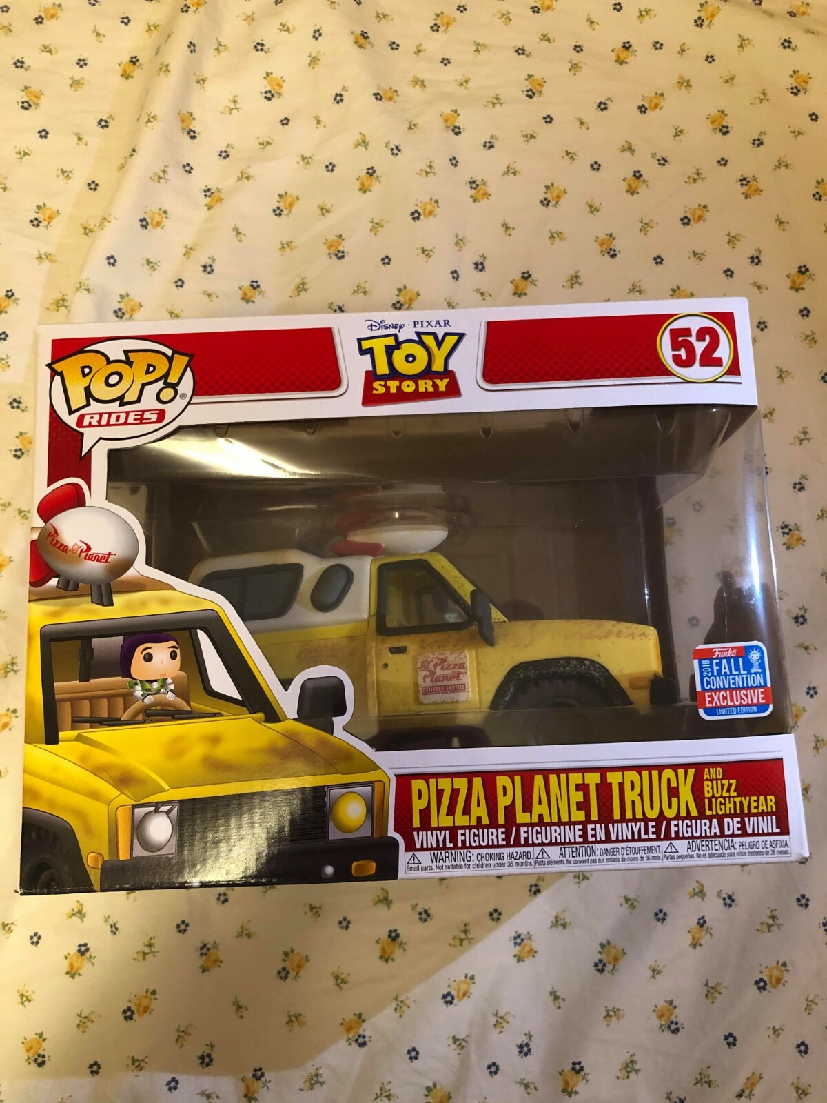 pop vinyl pizza planet truck