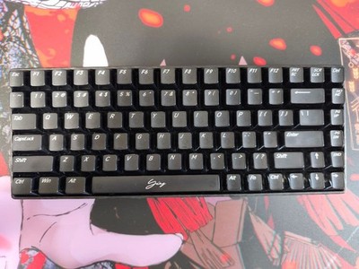 WLMouse Ying 75 Yuan Gateron Switch Carbon Forged Case JP Wired Gebraucht