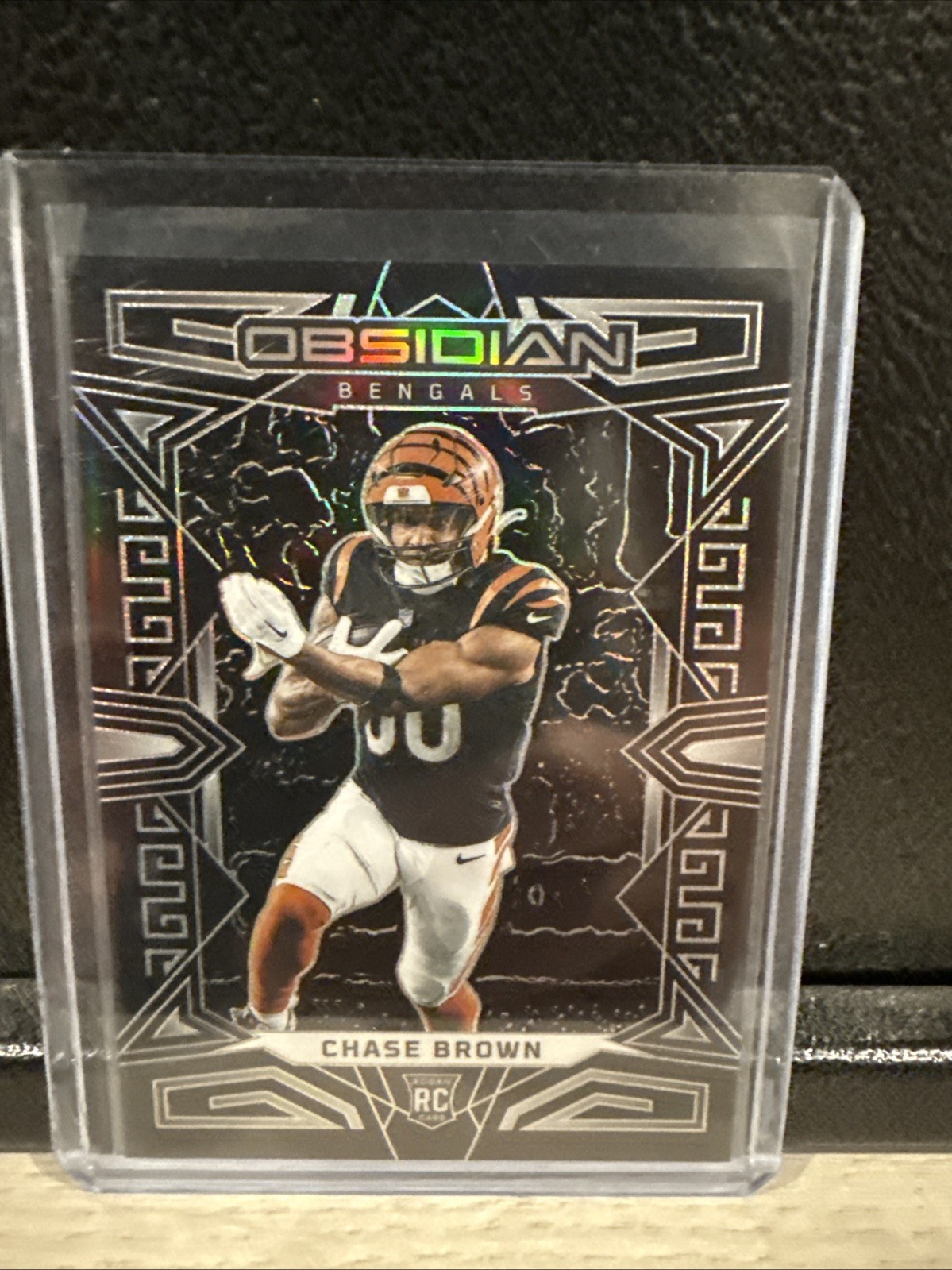Chase Brown Panini Obsidian #118 Base
