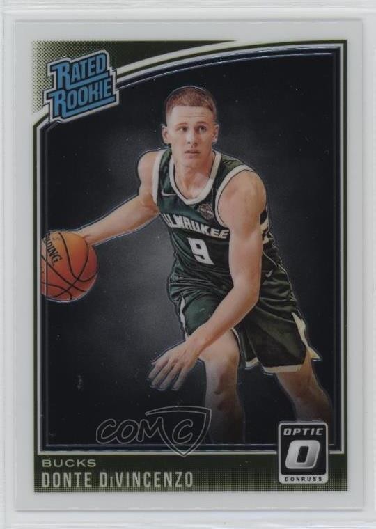 2018-19 Panini Donruss Optic Rated Rookie Donte DiVincenzo #164 5w0