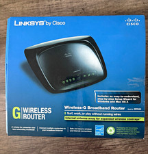 Linksys by Cisco WRT54G2 Wireless-G 802.11g Router 54Mbps 4-Port Firewall
