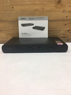 Secure OmniView 4-Port DVI-KVM Switch F1DN104C Belkin