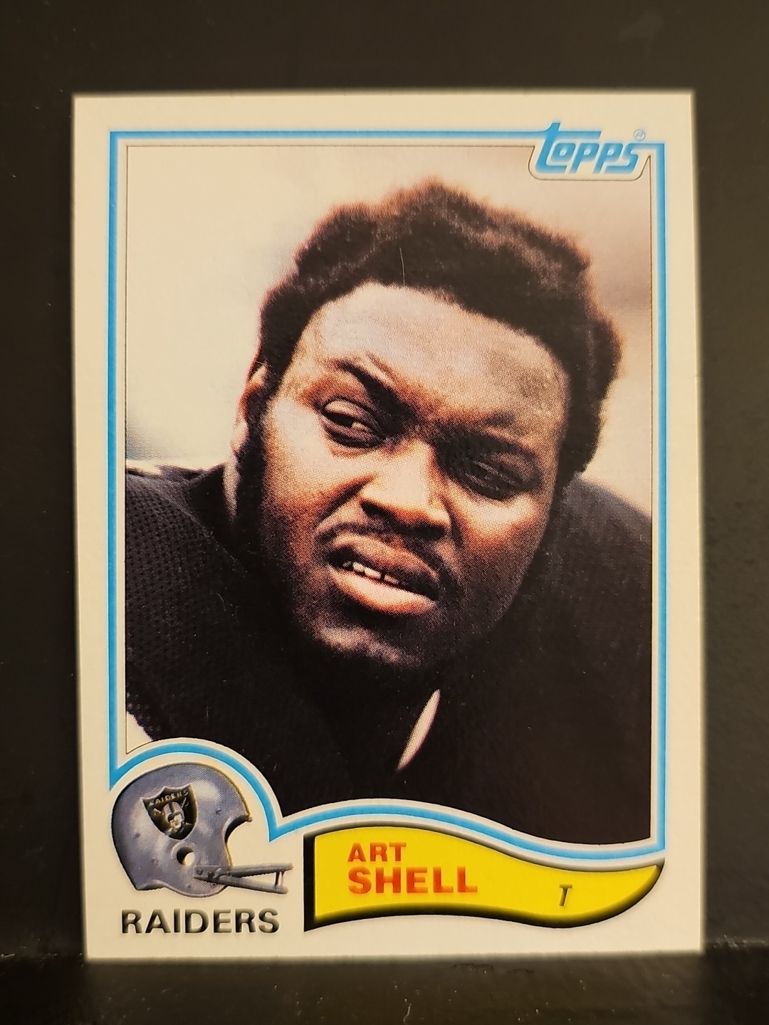 1982 Topps #198 Art Shell HOF RAIDERS 