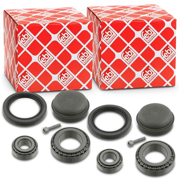 2X Febi Bilstein Radlagersatz Vorne MERCEDES-BENZ CLS E-KLASSE W212 W211 S212 SL-image