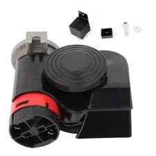 12V 130DB Electric Dual Tone Compact Air Horn Kit For Motorcycle Yacht Boat