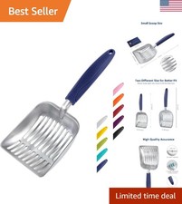 Cat Litter Scoop, Aluminum Alloy Sifter, Kitty Metal Scooper, Deep Shovel, Lo...