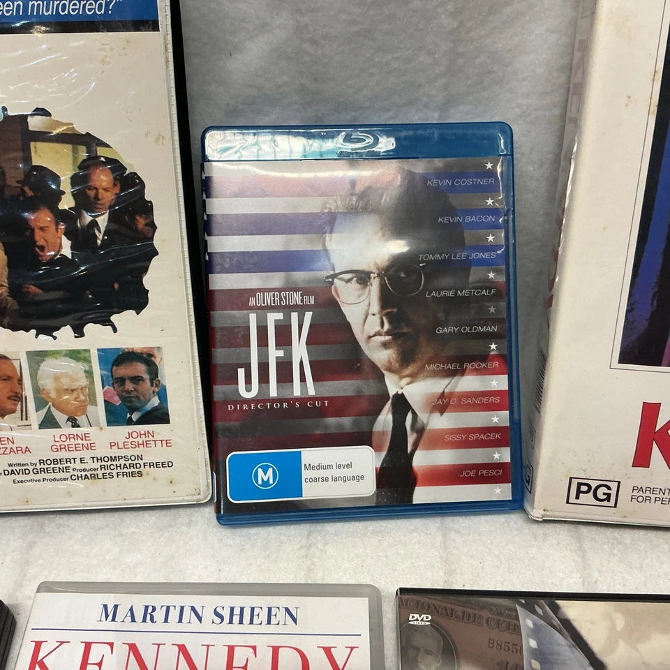 JFK THE TRIAL OF LEE HARVEY OSWALD VHS DVD Bundle - Image 3 of 4