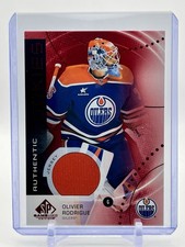 2025-26 Upper Deck SP Game Used OLIVER RODRIGUE Red Jersey #AR-OR Oilers