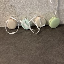 Hobby Lobby Christmas Pastel Macaron Sweets & Treats 4 PC Ornament Set