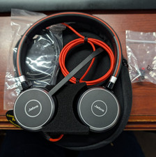Jabra Evolve 40 Wired Stereo USB Headset HSC017 W/ Controller ENC010