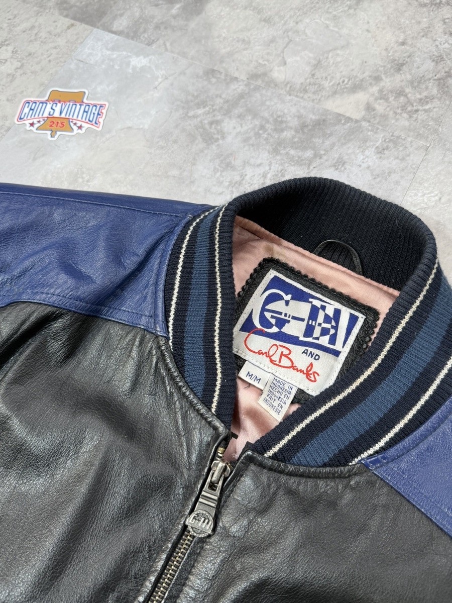ビンテージ 90’S GIII & CARL BANKS ダラス NFL・レザー VTG 90s Carl Banks G-III LEATHER NFL Quarterback Club Dallas