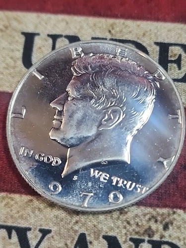 1970-S Gem Kennedy Half Dollar 40% Silver Proof Coin