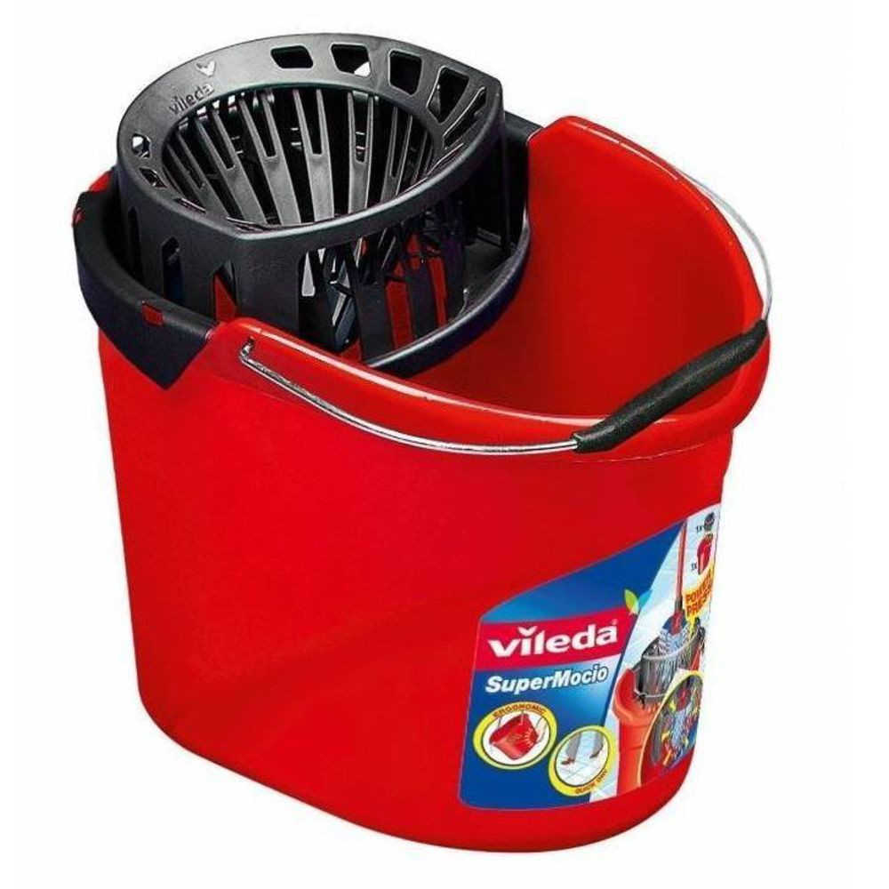 Вакуумный пресс Vileda SuperMocio Eimer mit Powerpresse объемом 10 литров 3390₽
