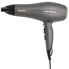 Bauer Tourmaline Ionic Hair Dryer Pro Fast Drying Includes Concentrator 2200W