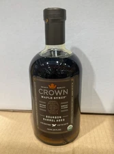 Crown Maple Bourbon Barrel Aged Organic Maple Syrup (25 oz.)