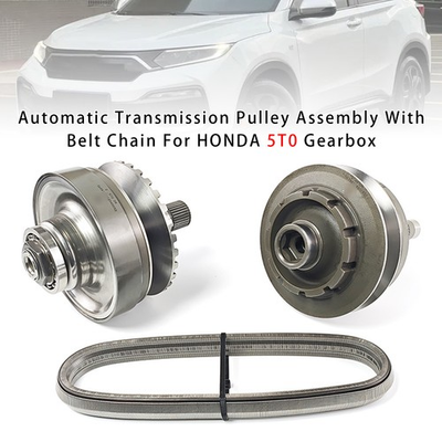 #ad #ad Automatic Transmission Pulley Assembly With Belt Chain For HONDA 5T0 Gearbox $757.78