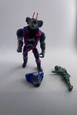 Biker Mäuse vom Mars Modo Commando Galoob 1994 Figur mit Helm