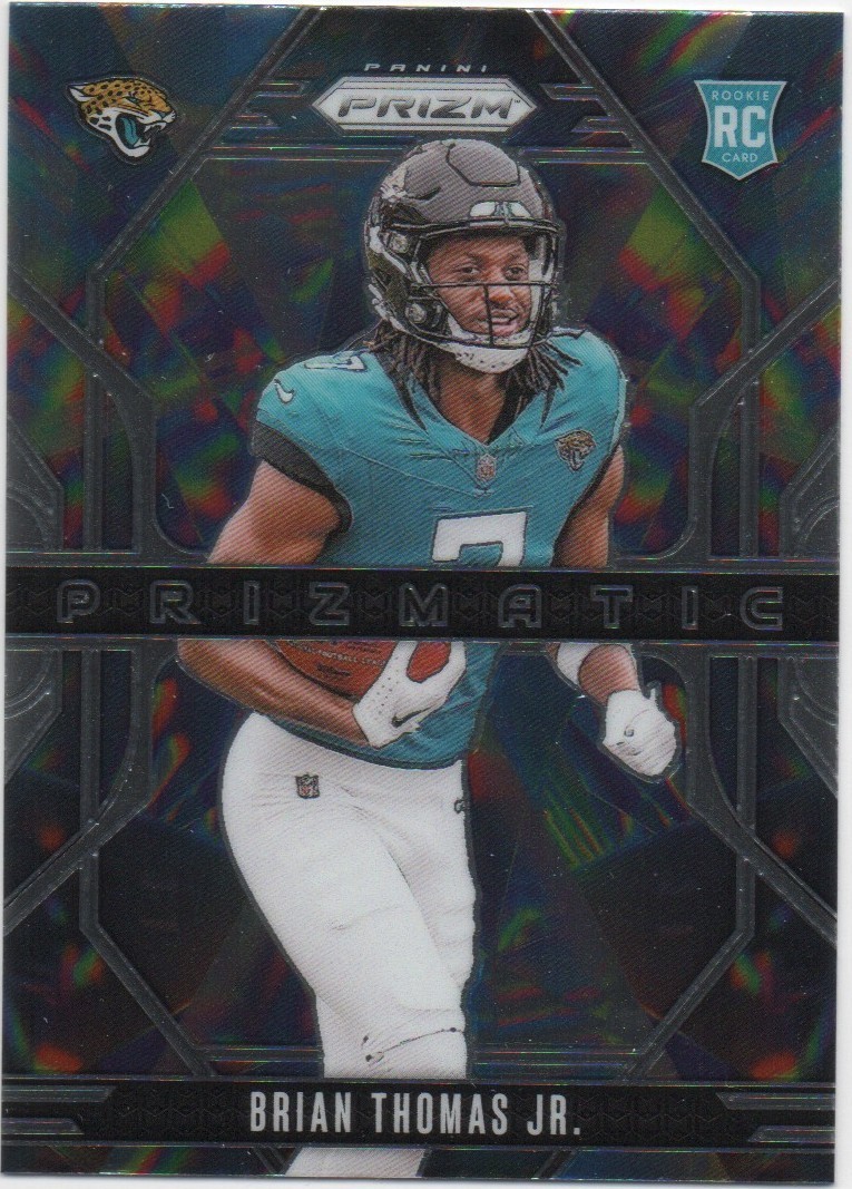 Brian Thomas Jr 2024 PANINI PRIZM FOOTBALL Prizmatic RC #19 Jaguars