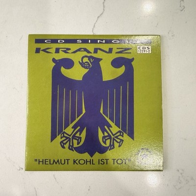 Kranz Helmut Kohl Ist Tot CD Single 1990 Industrial Synth Electronic Germany